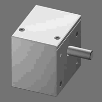 Timing Belt Pulley With Output Shaft For Coupling
